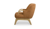 Haynes Cognac Accent Chair - Ornate Home