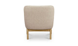 Haynes Textured Oat Accent Chair - Ornate Home