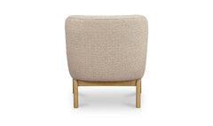Haynes Textured Oat Accent Chair - Ornate Home