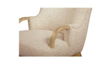 Haynes Textured Oat Accent Chair - Ornate Home