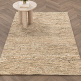 Hayward Soumak Jute Natural/Green Rug - Ornate Home