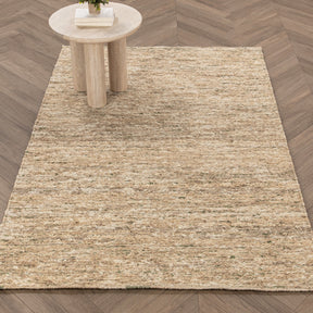 Hayward Soumak Jute Natural/Green Rug - Ornate Home