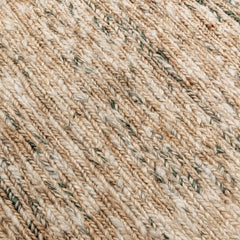 Hayward Soumak Jute Natural/Green Rug - Ornate Home