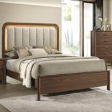 Hayward Walnut Queen Bed - Ornate Home