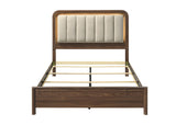 Hayward Walnut Queen Bed - Ornate Home