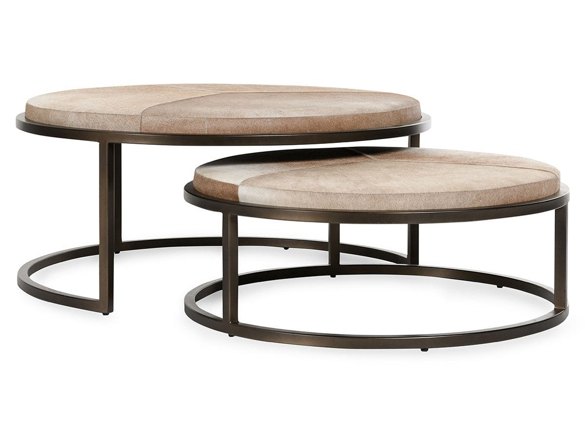 Hayword Blonde Nesting Coffee Tables (Set of 2) - Ornate Home