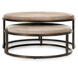 Hayword Blonde Nesting Coffee Tables (Set of 2) - Ornate Home