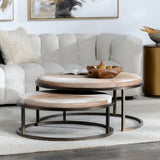 Hayword Blonde Nesting Coffee Tables (Set of 2) - Ornate Home
