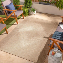 Hazar Beige Outdoor Area Rug - Clearance - Ornate Home