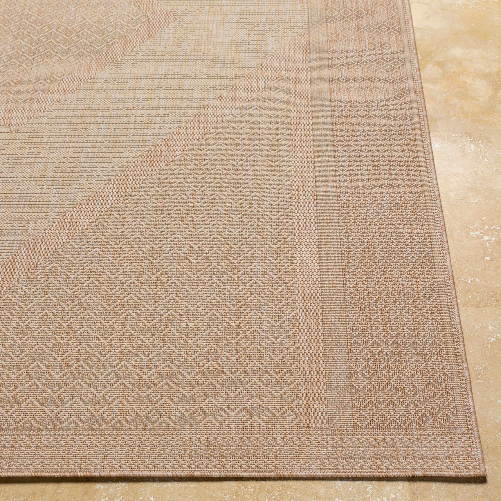 Hazar Beige Outdoor Area Rug - Clearance - Ornate Home