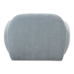 Hazel Light Blue Lounge Chair - Ornate Home