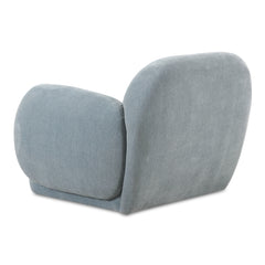 Hazel Light Blue Lounge Chair - Ornate Home