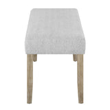 Hazel Natural/Gray Genuine Marble Top Dining Set - Ornate Home