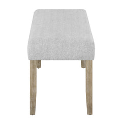 Hazel Natural/Gray Genuine Marble Top Dining Set - Ornate Home