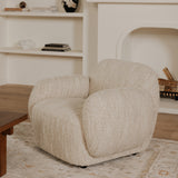 Hazel Off White Lounge Chair - Ornate Home