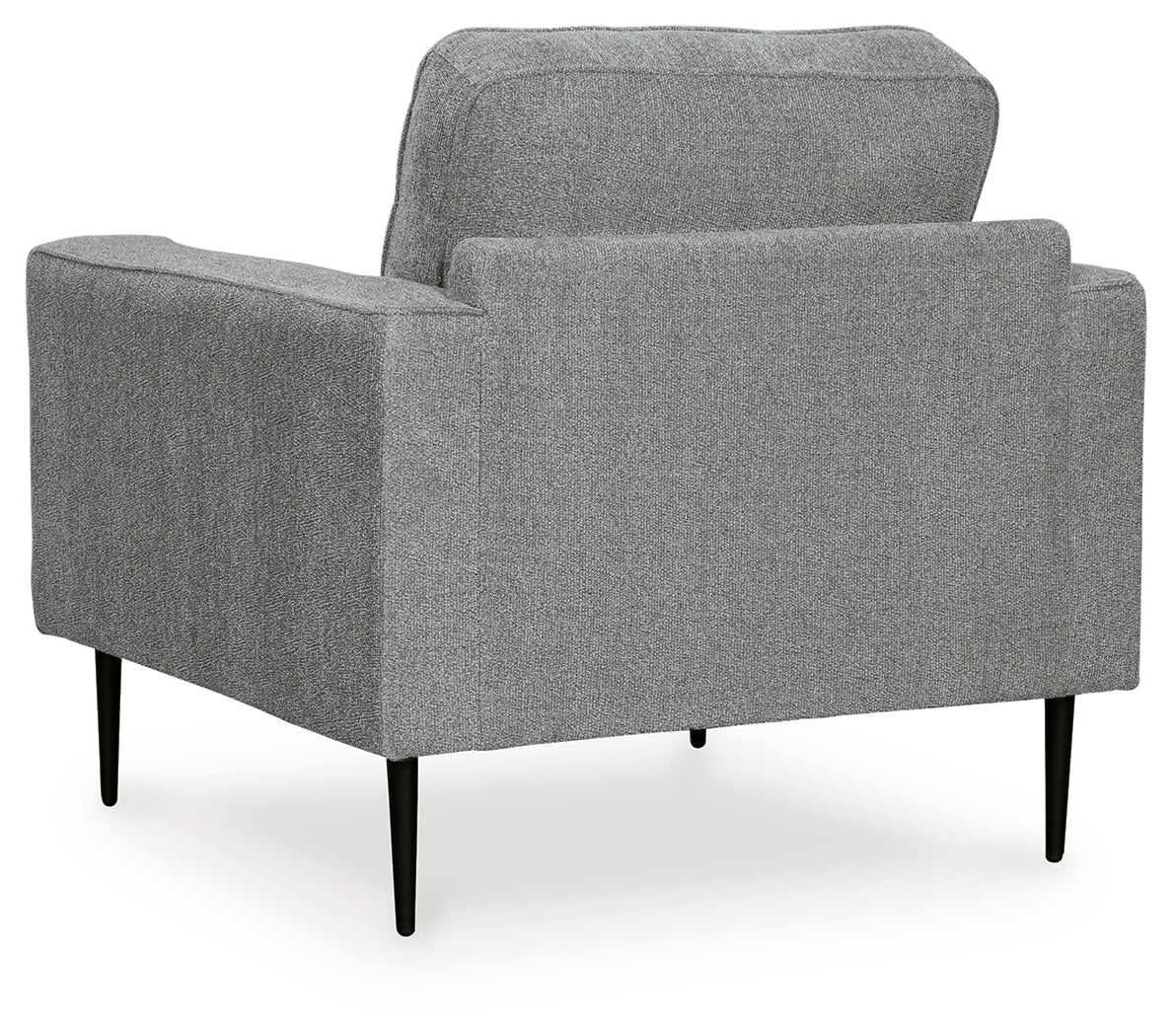 Hazela Charcoal Chair and Ottoman (Online Special Price) - Ornate Home