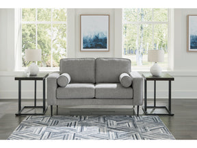 Hazela Charcoal Loveseat (Online Special Price) - Ornate Home