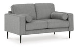 Hazela Charcoal Loveseat (Online Special Price) - Ornate Home