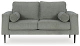 Hazela Charcoal Loveseat (Online Special Price) - Ornate Home