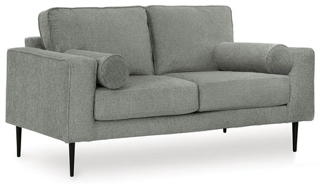 Hazela Charcoal Loveseat - Ornate Home