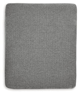 Hazela Charcoal Ottoman (Online Special Price) - Ornate Home
