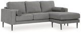 Hazela Charcoal Sectional Sofa (Online Special Price) - Ornate Home