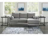 Hazela Charcoal Sectional Sofa - Ornate Home