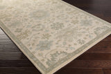 Hazen 1197 Hand Tufted Light Beige Wool Rug - Ornate Home