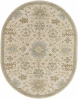 Hazen 1197 Hand Tufted Light Beige Wool Rug - Ornate Home