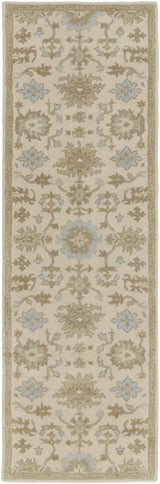Hazen 1197 Hand Tufted Light Beige Wool Rug - Ornate Home