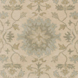 Hazen 1197 Hand Tufted Light Beige Wool Rug - Ornate Home