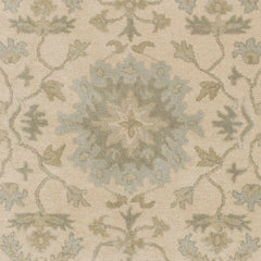 Hazen 1197 Hand Tufted Light Beige Wool Rug - Ornate Home