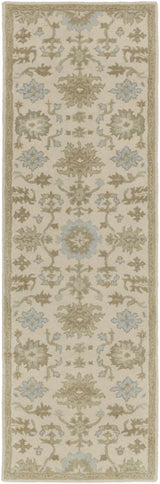 Hazen 1197 Hand Tufted Light Beige Wool Rug - Ornate Home