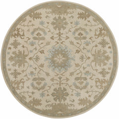 Hazen 1197 Hand Tufted Light Beige Wool Rug - Ornate Home