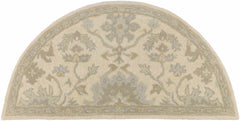 Hazen 1197 Hand Tufted Light Beige Wool Rug - Ornate Home