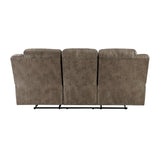 Hazen Brown Double Reclining Sofa - Ornate Home