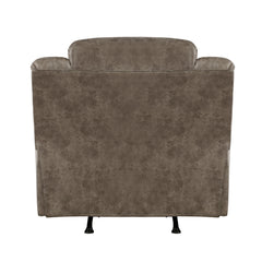 Hazen Brown Rocker Reclining Chair - Ornate Home