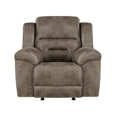 Hazen Brown Rocker Reclining Chair - Ornate Home