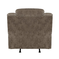 Hazen Brown Rocker Reclining Chair - Ornate Home
