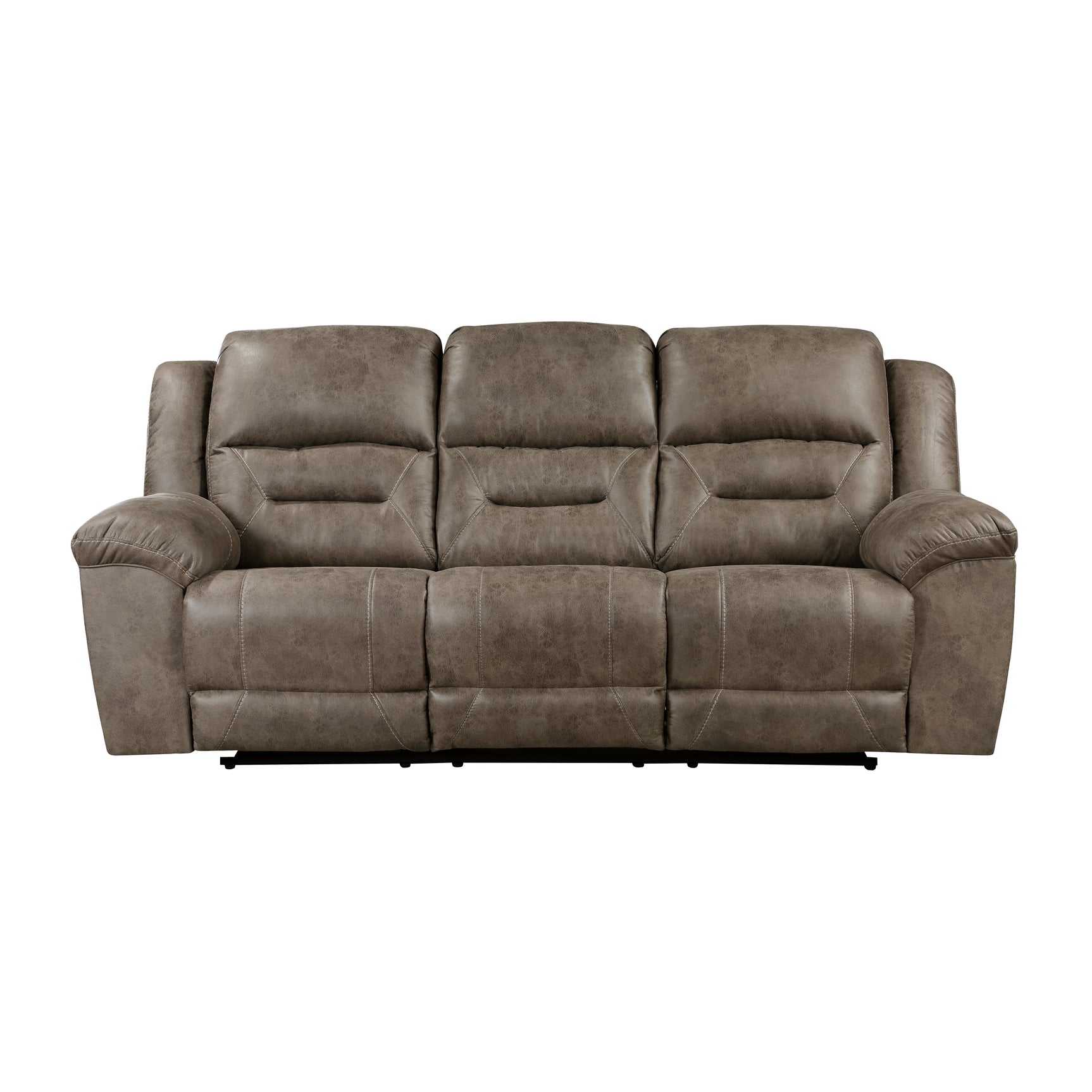 Hazen Brown Sofa & Loveseat - Ornate Home