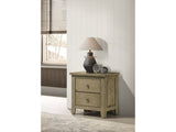 Hazlewood Vineyard Oak 2-drawer Nightstand Bedside Table - Ornate Home