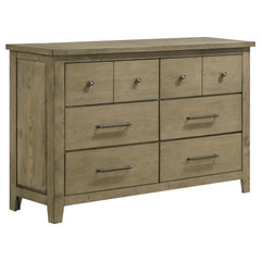 Hazlewood Vineyard Oak 4-piece Eastern King Bedroom Set - Ornate Home