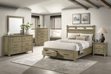 Hazlewood Vineyard Oak 5-drawer Bedroom Chest of Drawers - Ornate Home