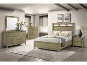Hazlewood Vineyard Oak 5-piece Eastern King Bedroom Set - Ornate Home