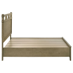 Hazlewood Vineyard Oak 59-inch Queen Panel Storage Bed - Ornate Home