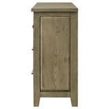 Hazlewood Vineyard Oak 6-drawer Bedroom Dresser Cabinet - Ornate Home
