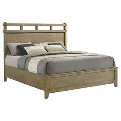Hazlewood Vineyard Oak 61-inch Eastern King Panel Bed - Ornate Home