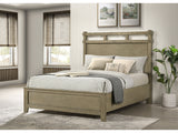 Hazlewood Vineyard Oak 61-inch Queen Panel Bed - Ornate Home