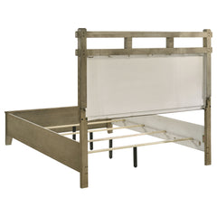 Hazlewood Vineyard Oak 61-inch Queen Panel Bed - Ornate Home