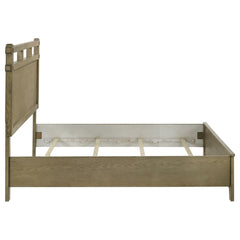 Hazlewood Vineyard Oak 61-inch Queen Panel Bed - Ornate Home